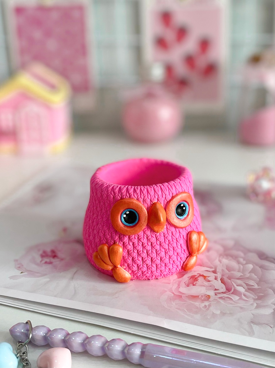 Silicone mold “Cute Owl“