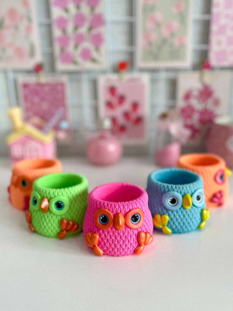 Silicone mold “Cute Owl“