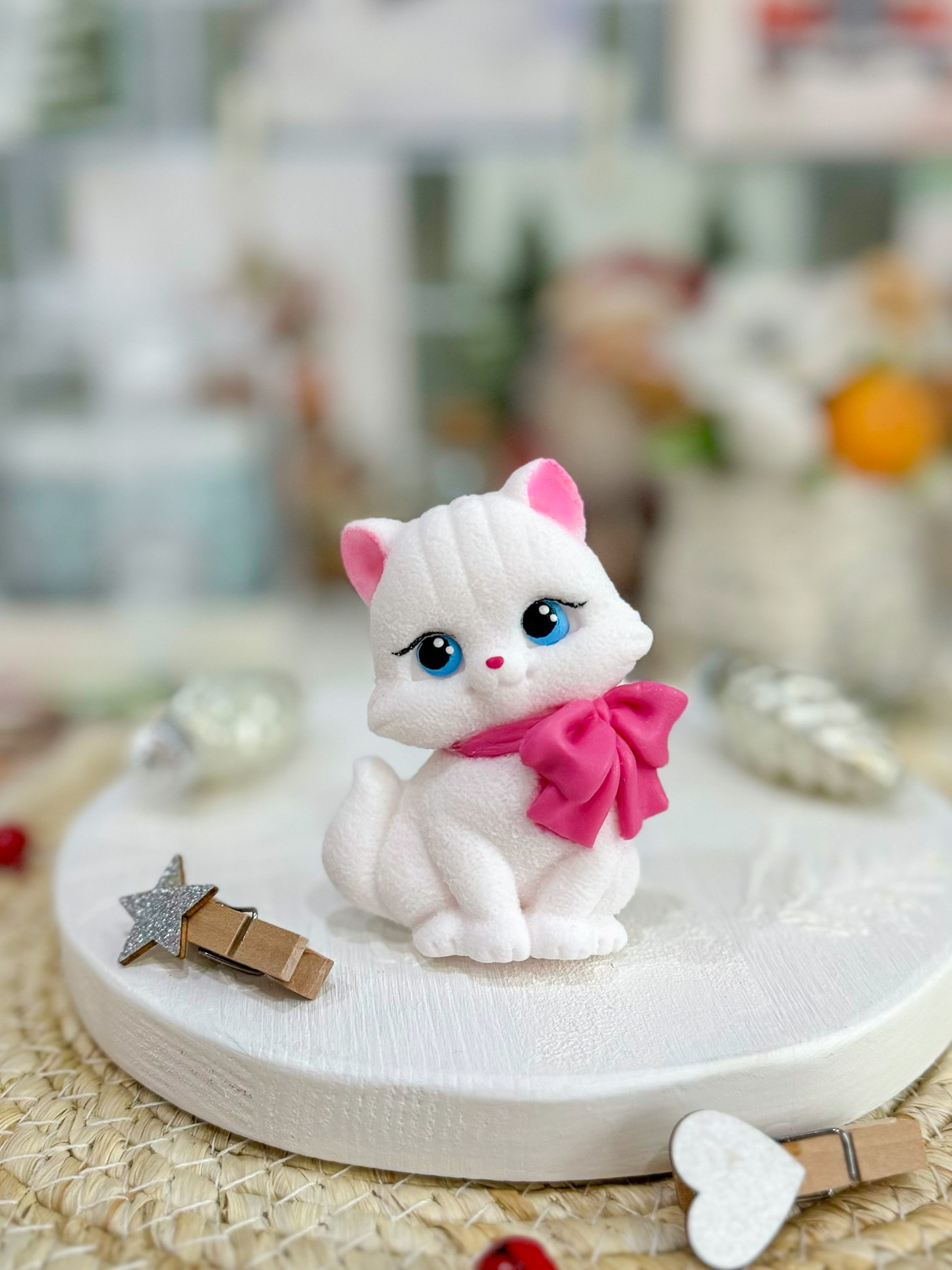 Silicone Mold "Sweet Bow the Kitten"