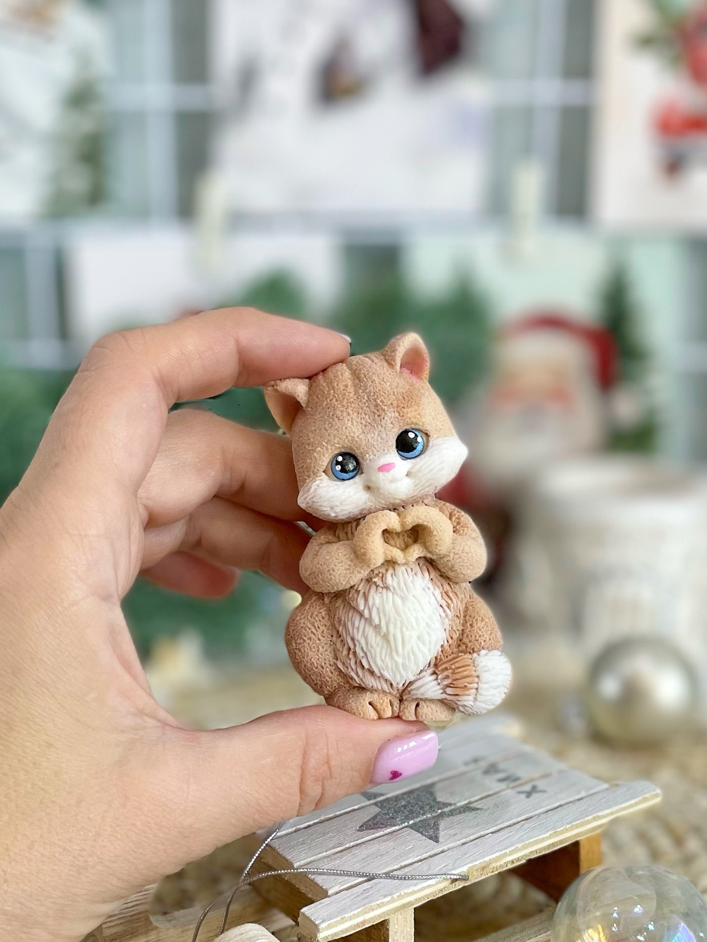 Silicone Mold "Lovely the Kitten"
