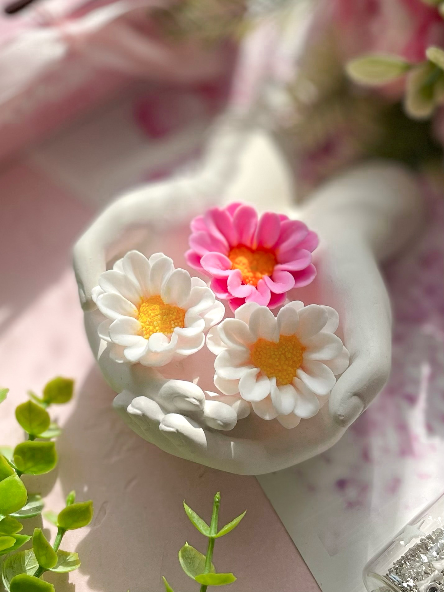 Silicone Mold "Small cute flowers"