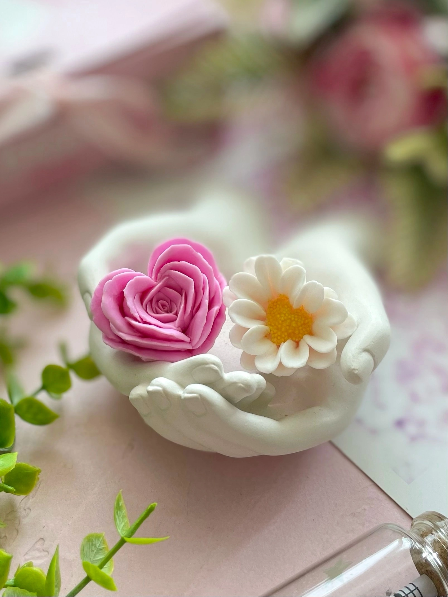 Silicone Mold "Small cute flowers"