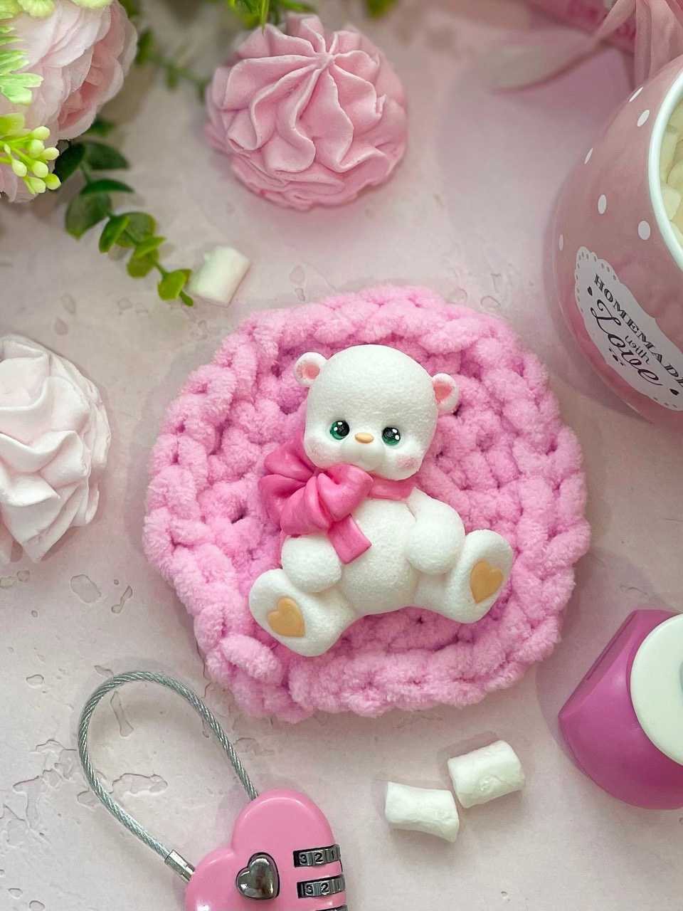 Silicone mold "Biscuit the Bear"