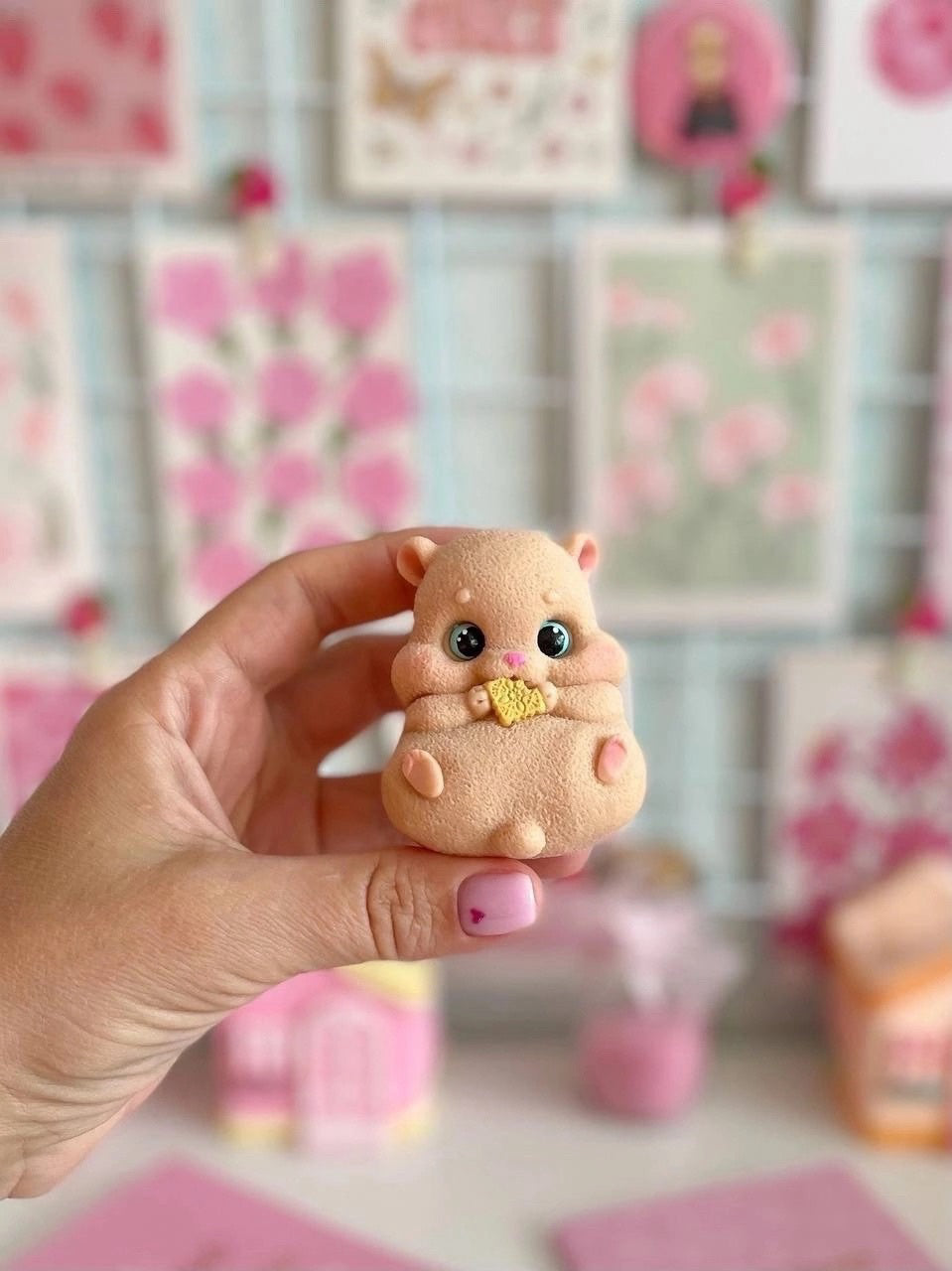 Silicone mold "Cookie the Hamster"
