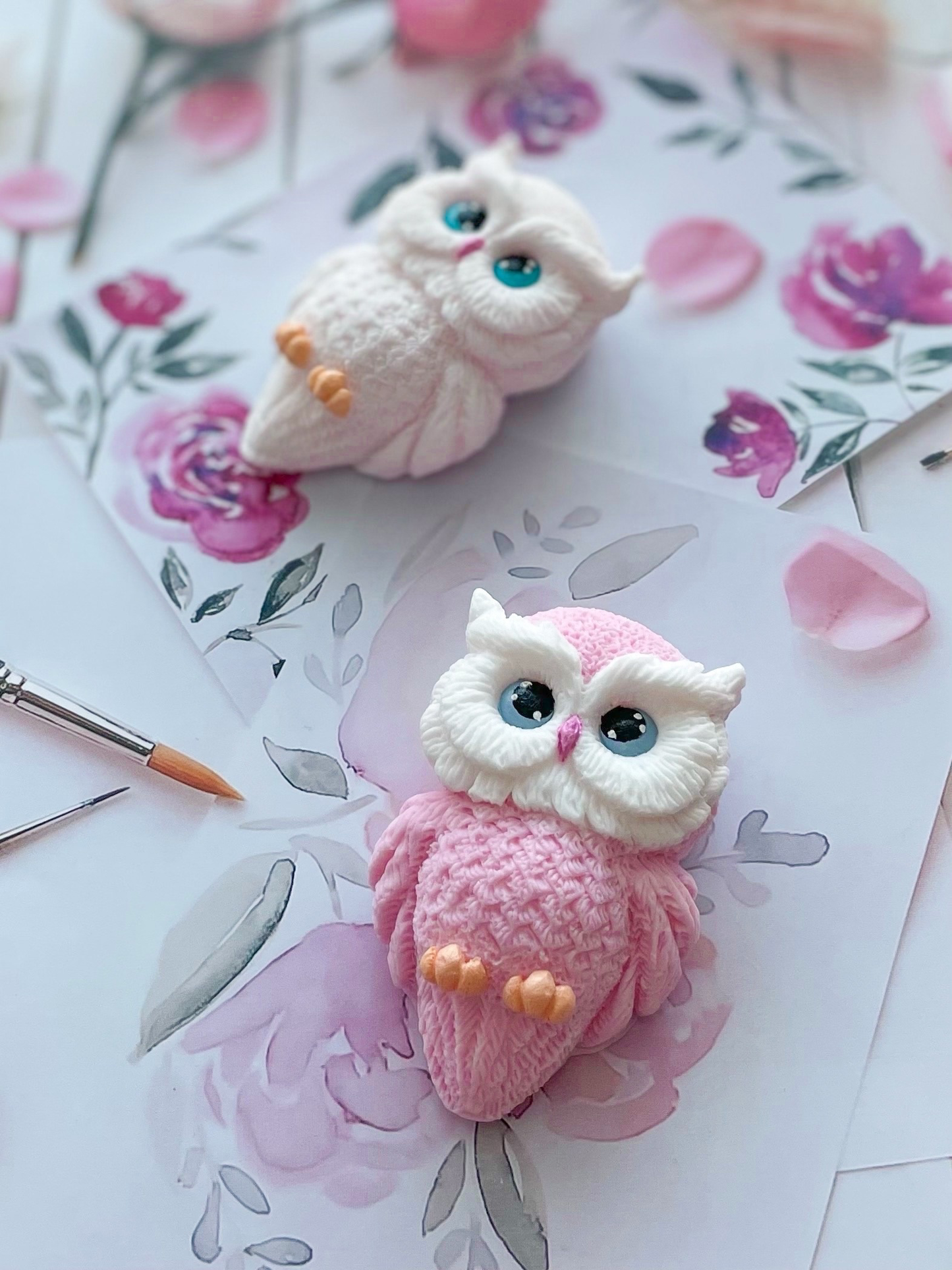Silicone Mold "Luna the Owl"