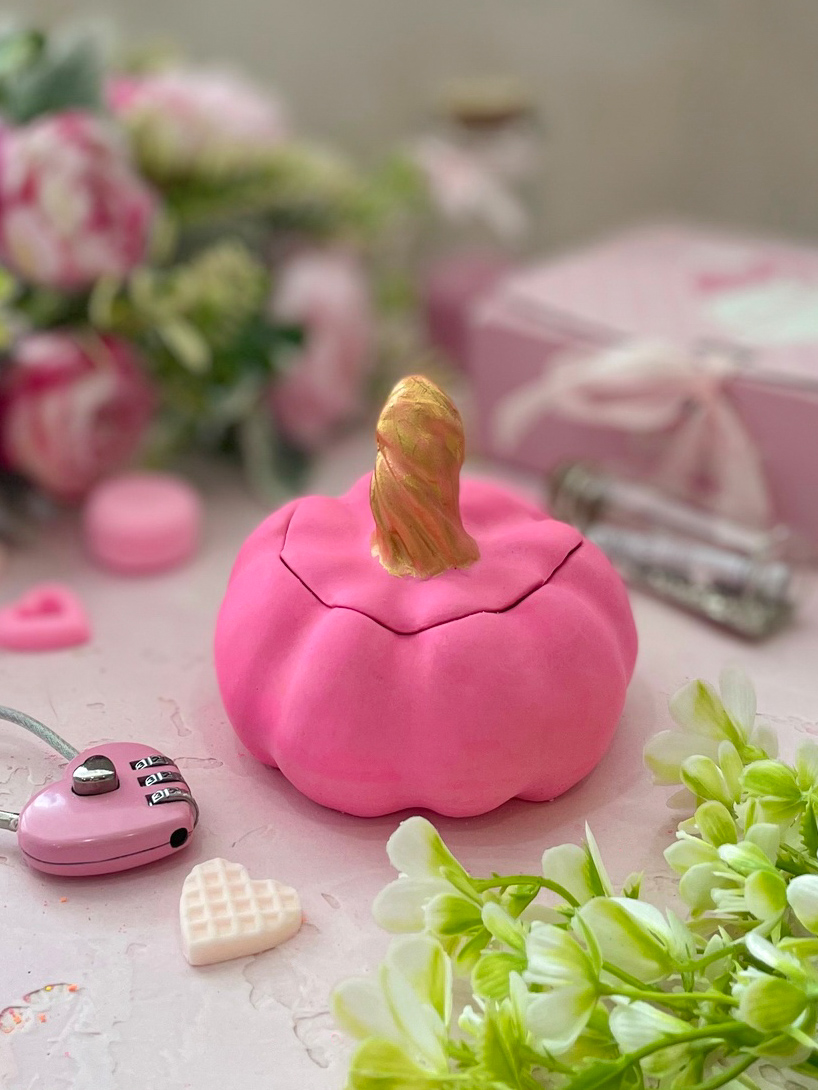 Set of two silicone molds “Pumpkin“