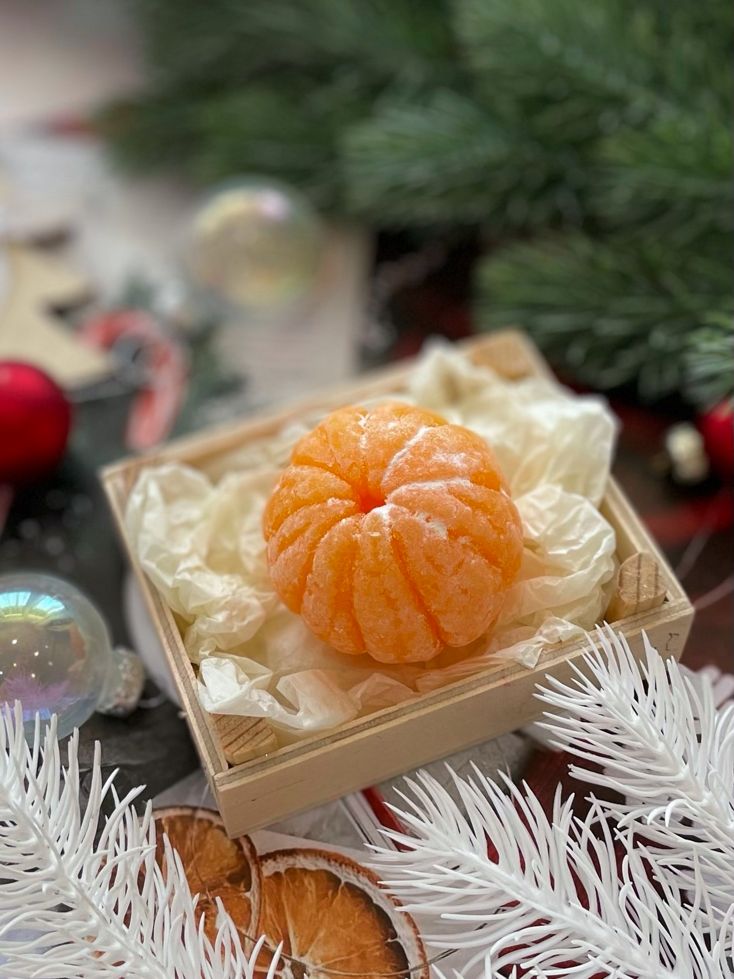 Silicone Mold "Peeled Tangerine"
