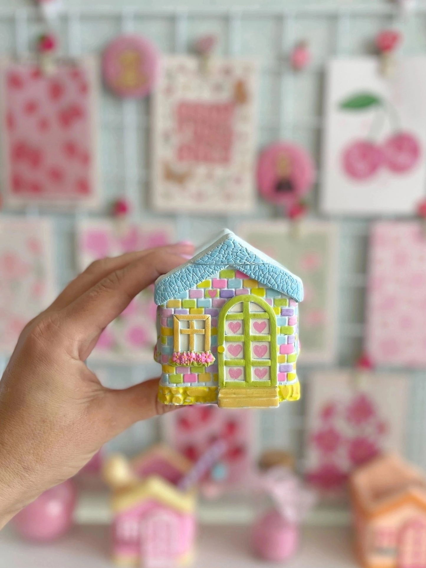 Silicone mold “Fairy Garden House“