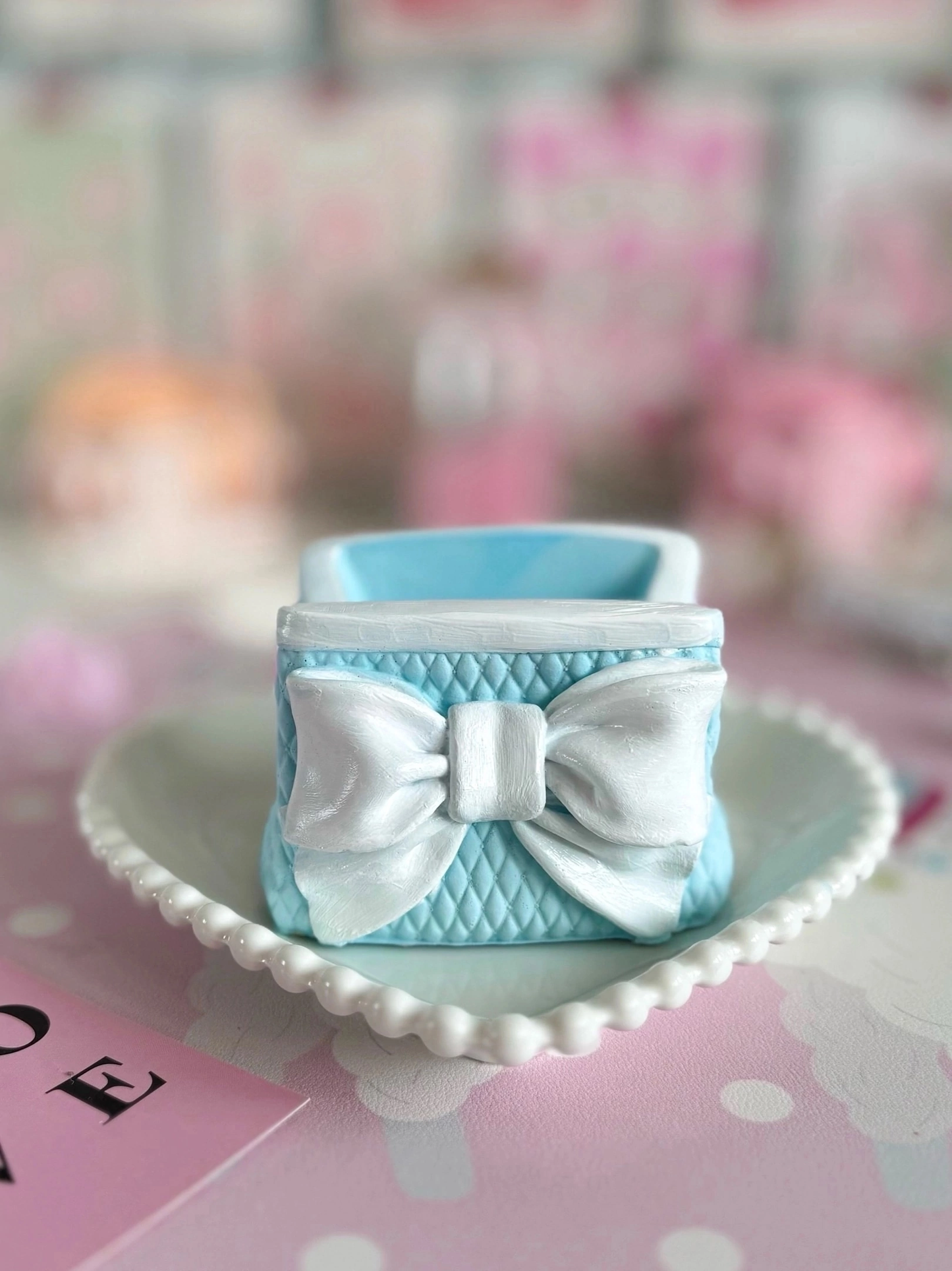 Silicone mold “Bow Purse“