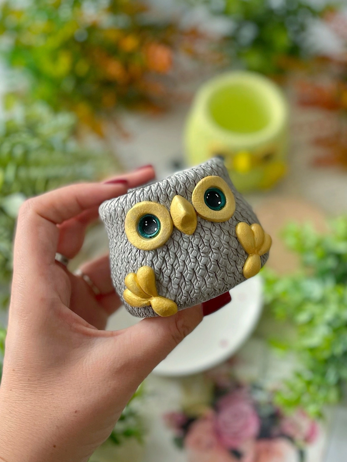 Silicone mold “Cute Owl“