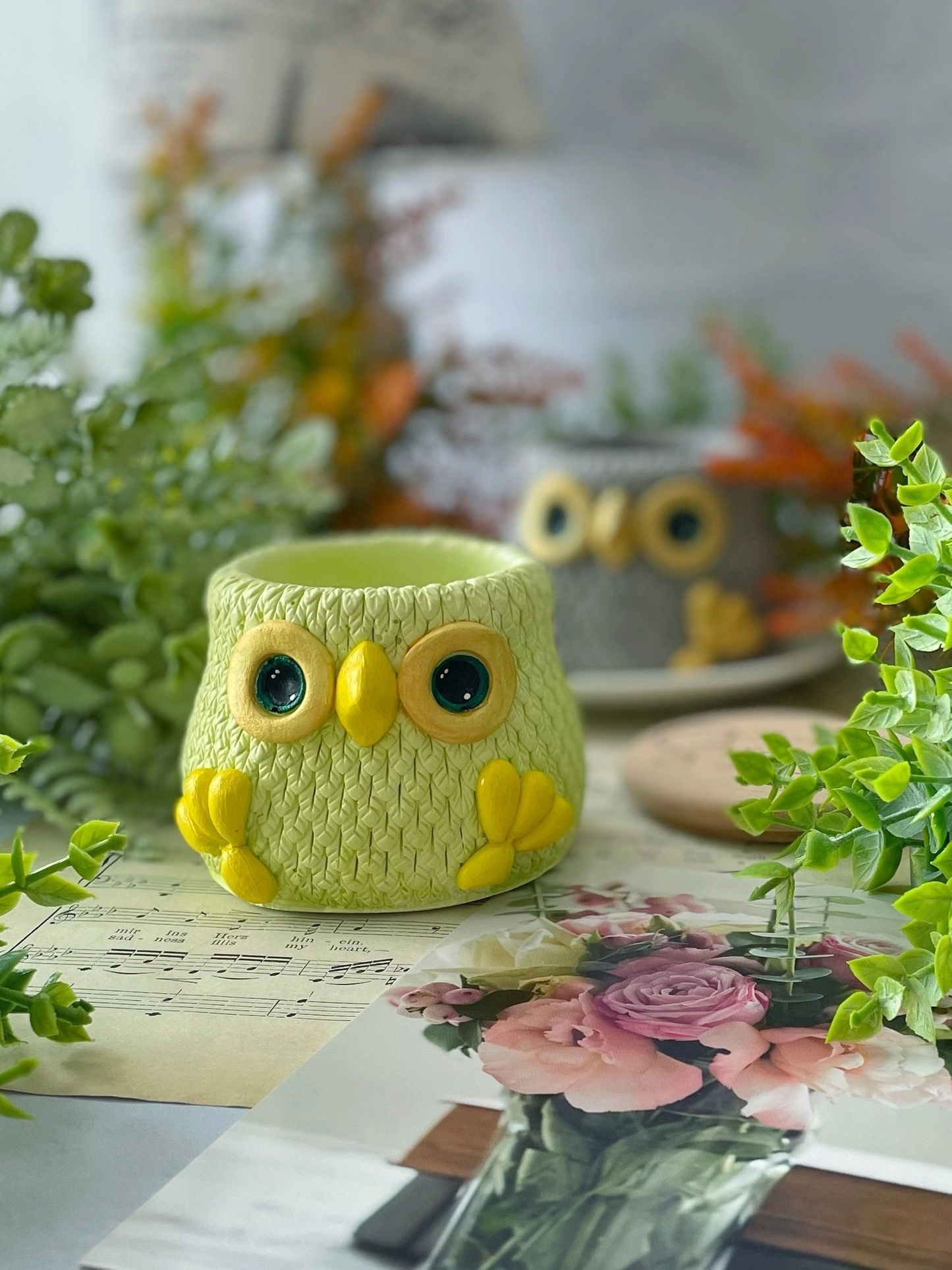 Silicone mold “Cute Owl“