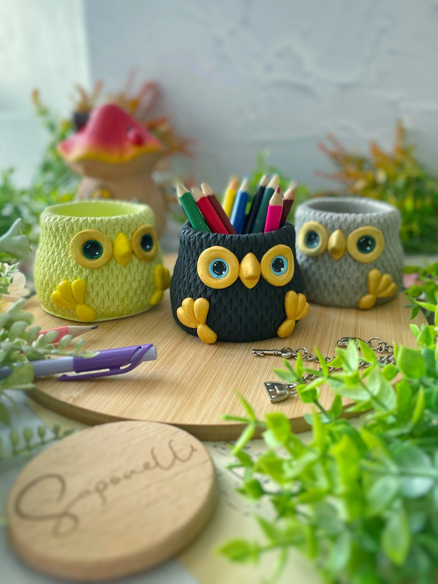 Silicone mold “Cute Owl“