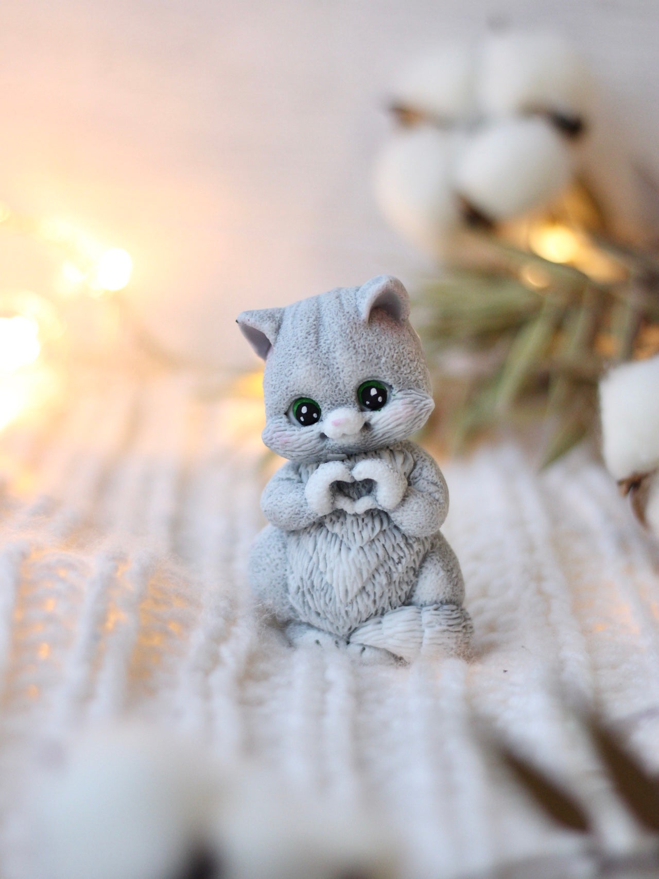 Silicone Mold "Lovely the Kitten"