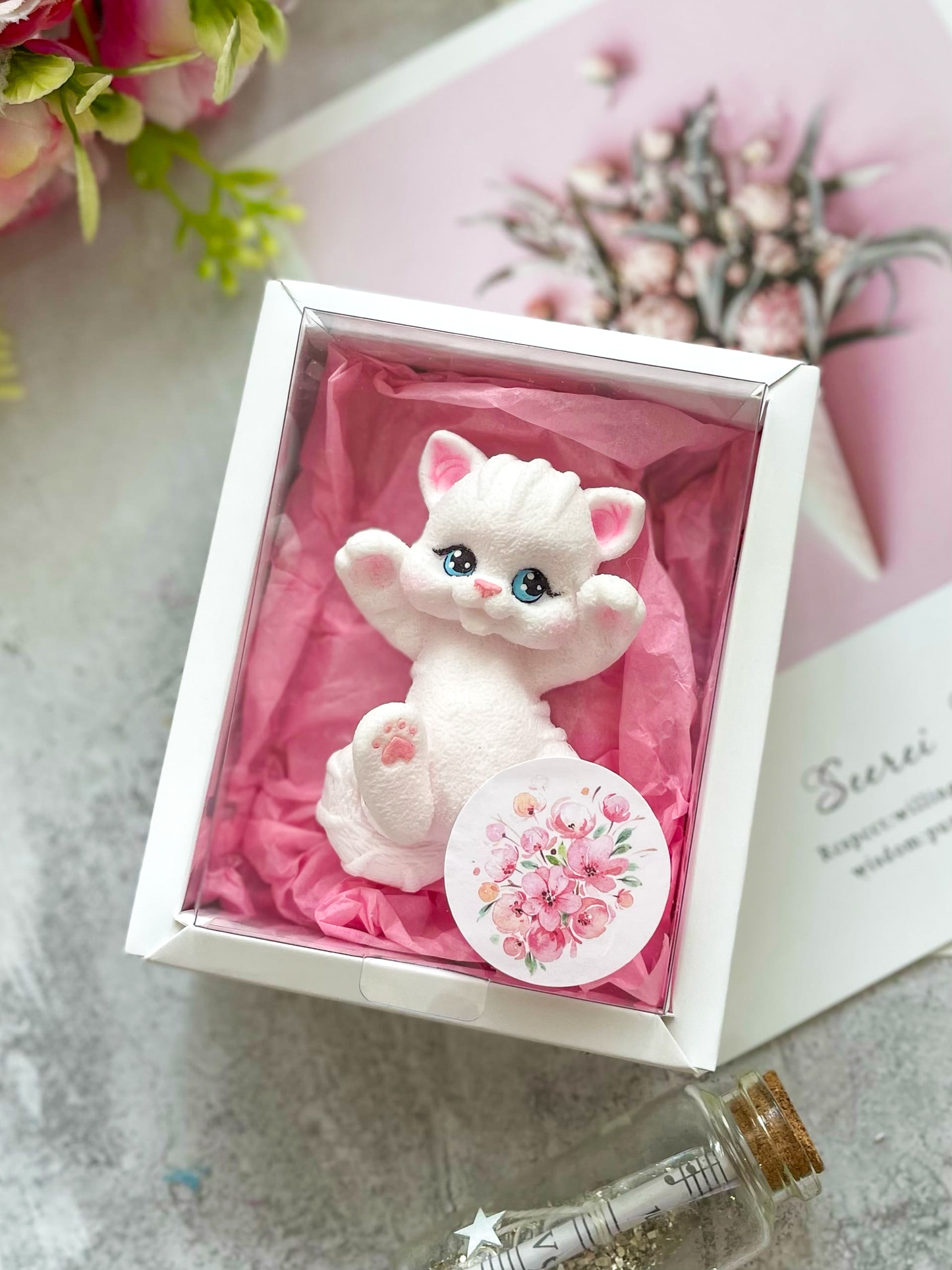 Silicone Mold "Croissant the Kitten"