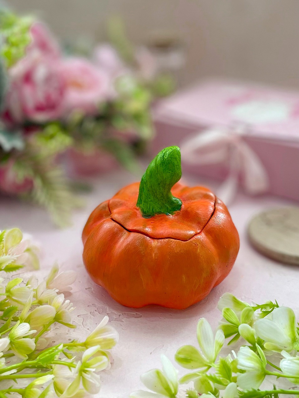 Set of two silicone molds “Pumpkin“