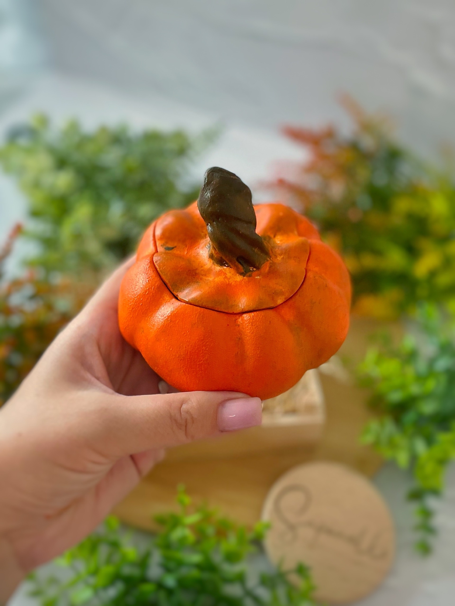Set of two silicone molds “Pumpkin“