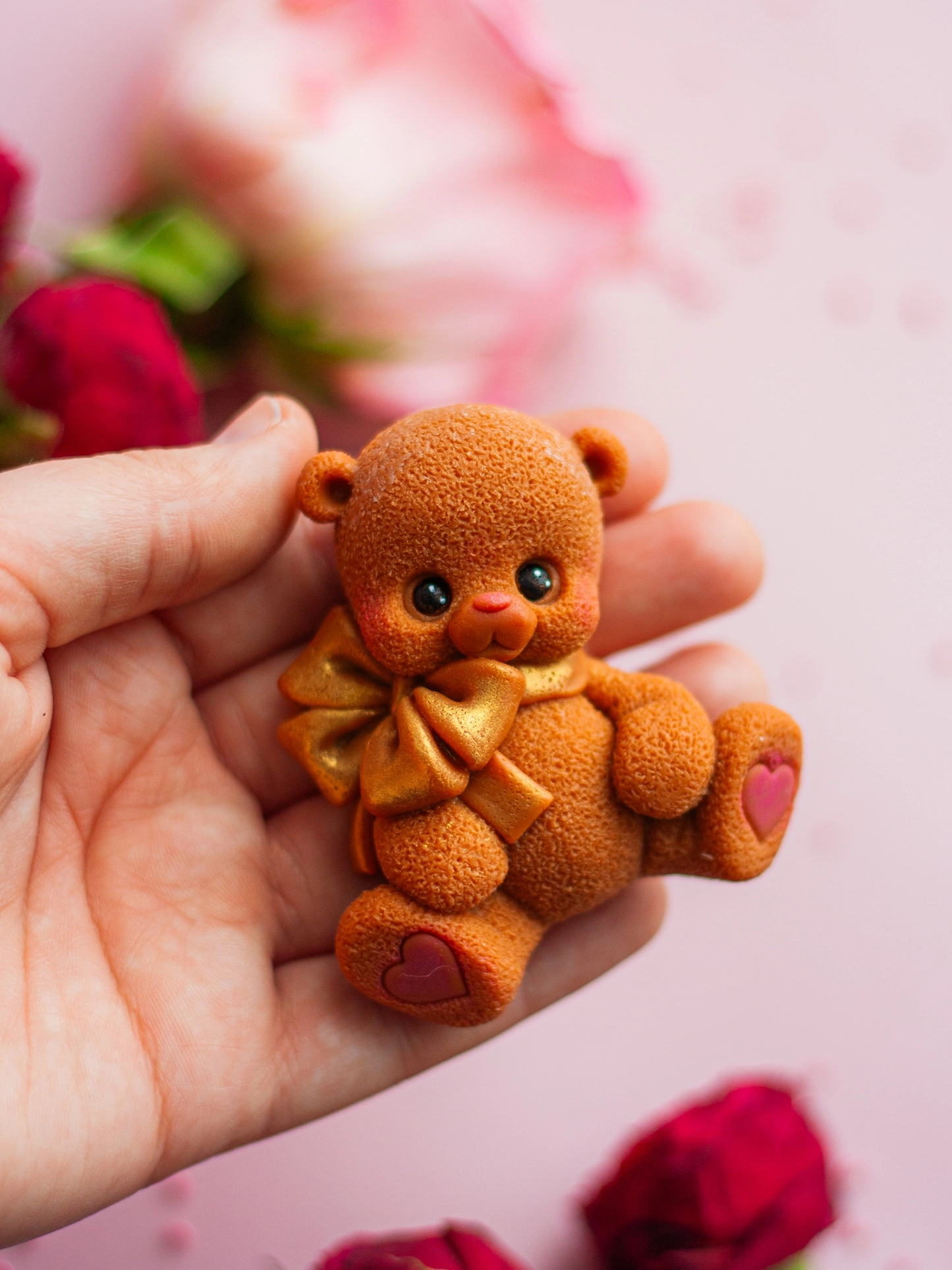 Silicone mold "Biscuit the Bear"