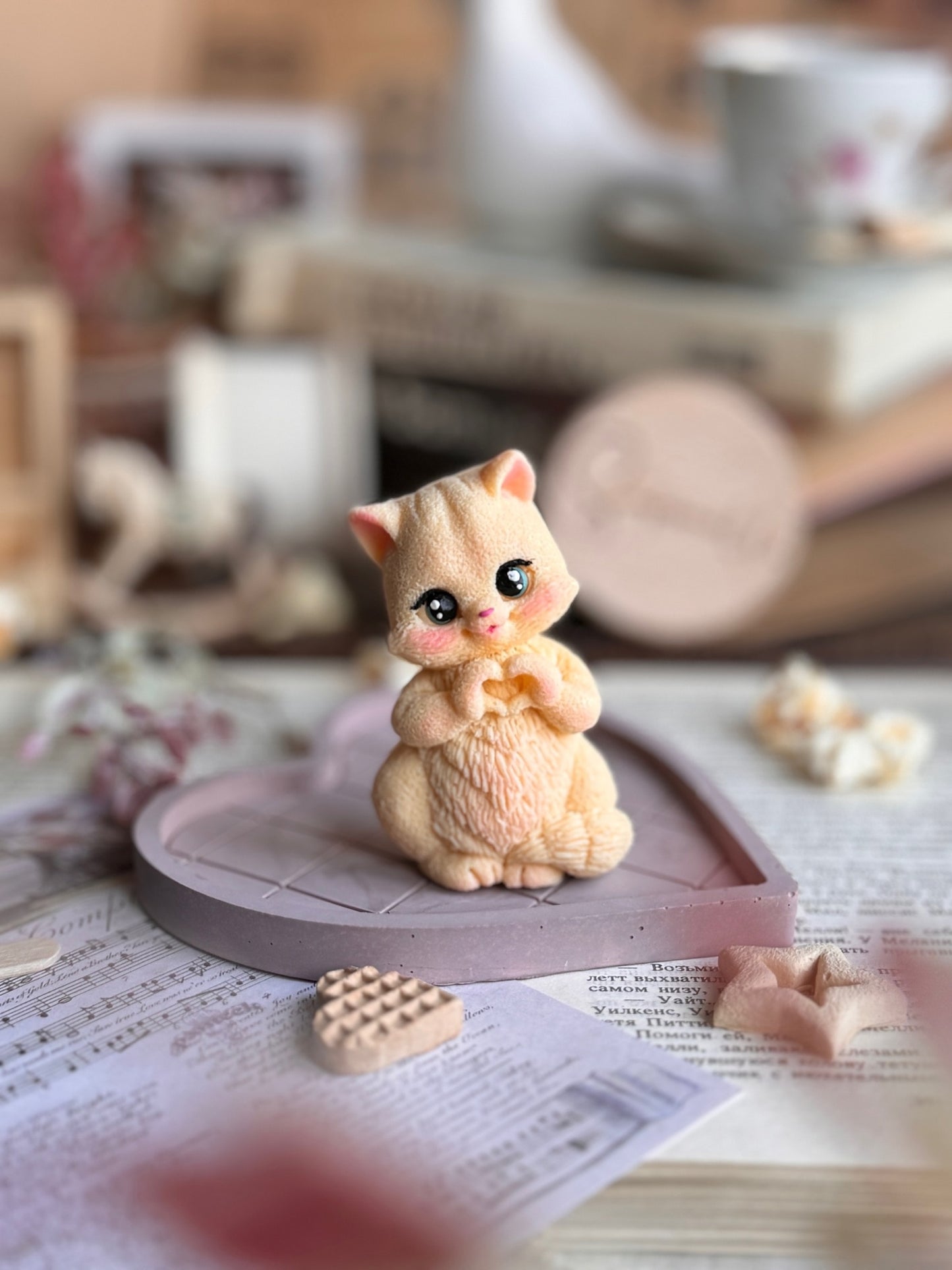 Silicone Mold "Lovely the Kitten"