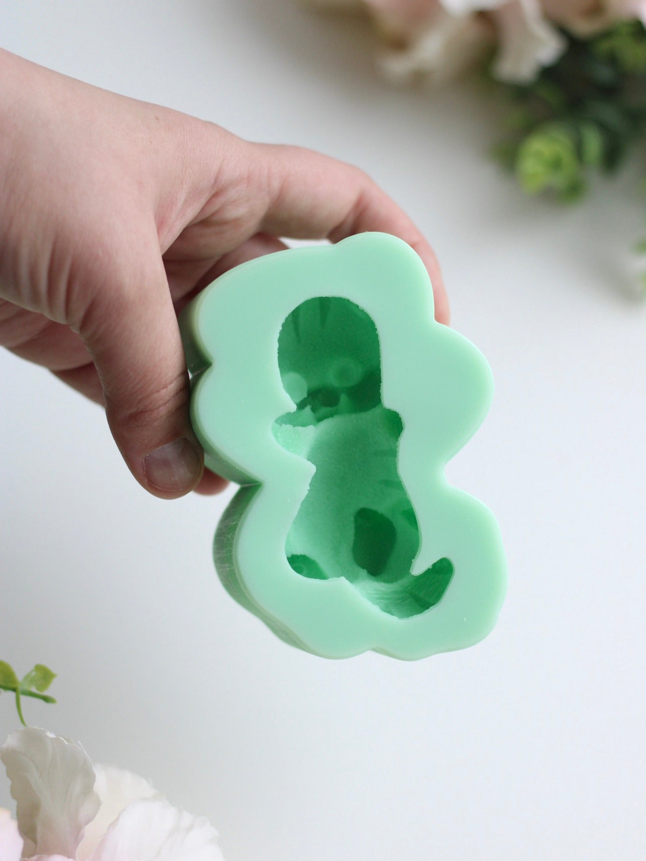 Silicone Mold "Croissant the Kitten"