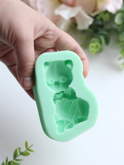 Silicone Mold "Lovely the Kitten"
