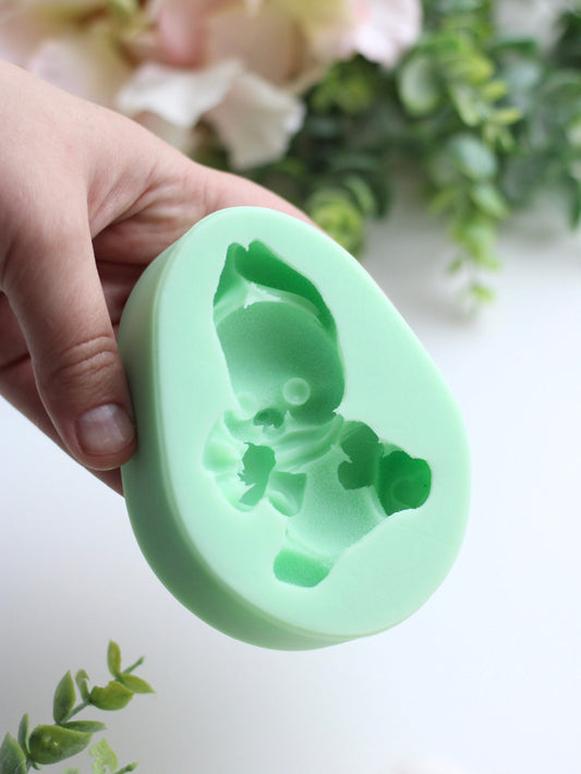 Silicone Mold "Sweet Bow the Bunny"