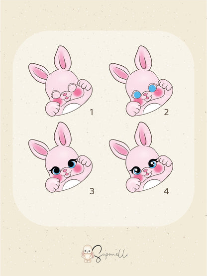 Silicone Mold "Toffee the Bunny"