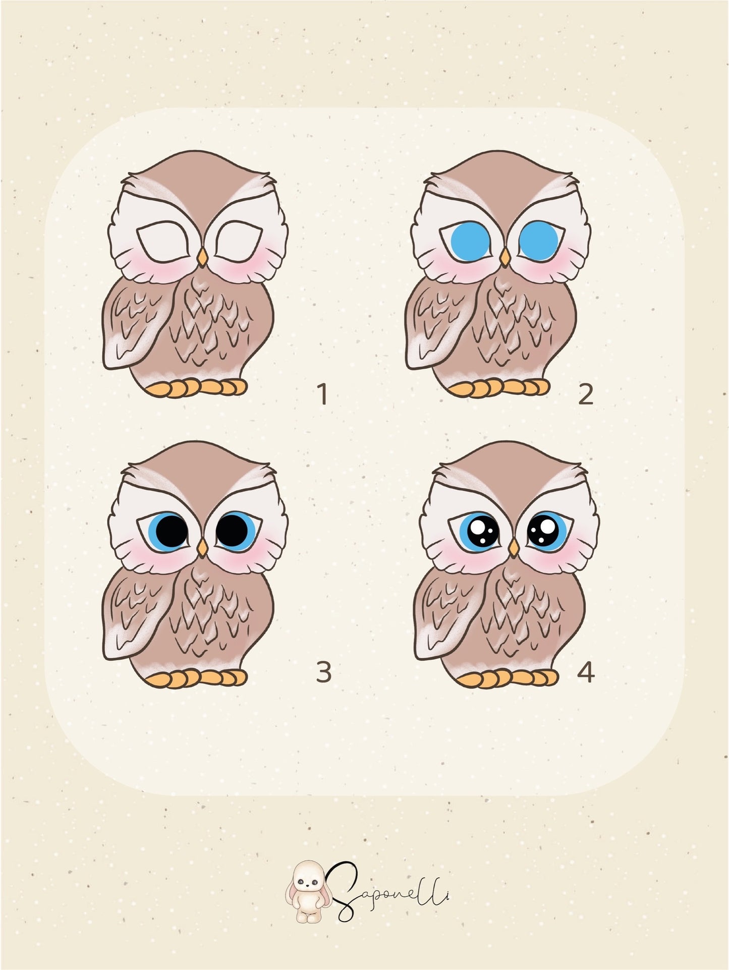 Silicone Mold "Twinkle the Owl"