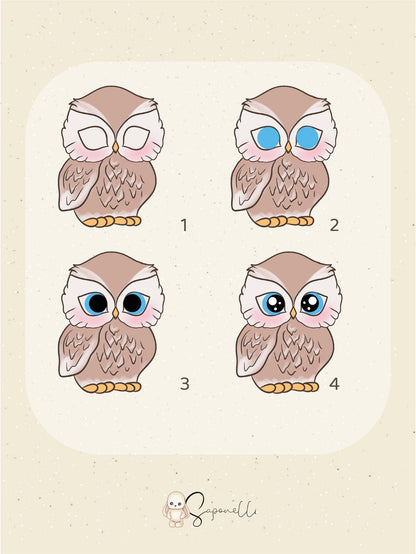 Silicone Mold "Twinkle the Owl"