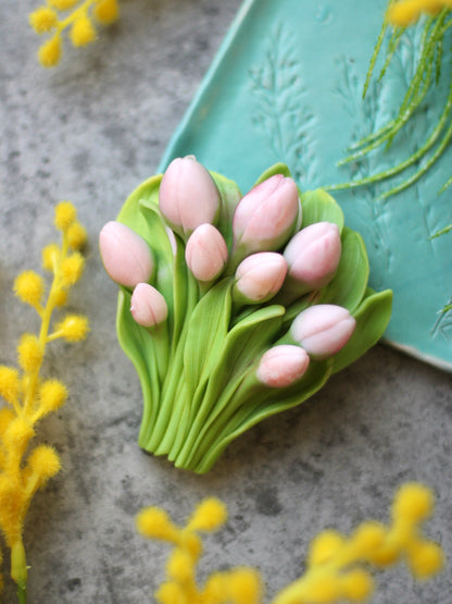 Silicone Mold "Bunch of Tulips"