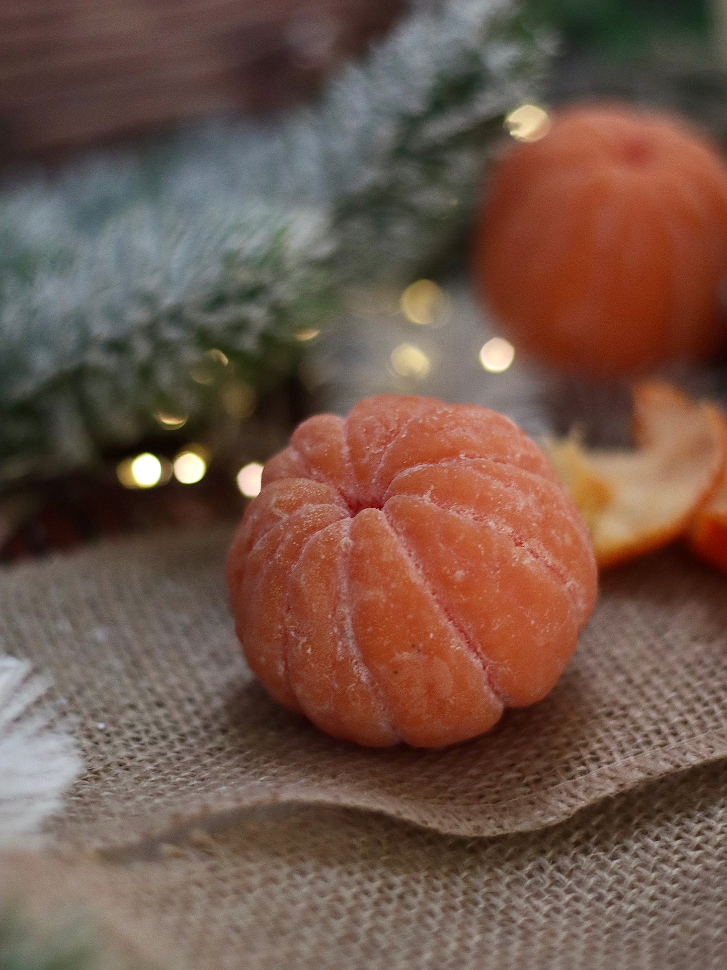 Silicone Mold "Peeled Tangerine"