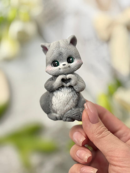 Silicone Mold "Lovely the Kitten"