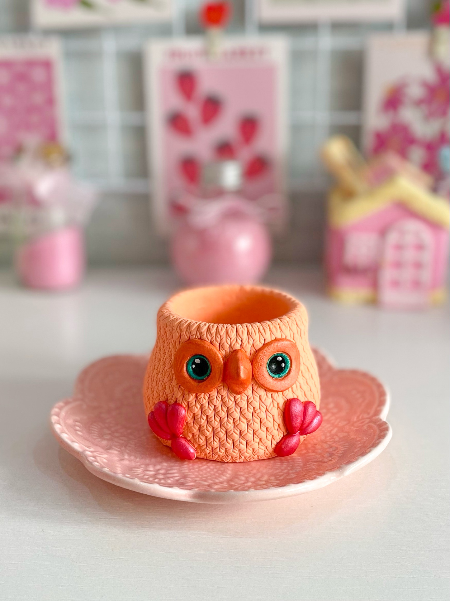 Silicone mold “Cute Owl“