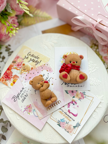 Silicone Mold "Little Bear Duo"