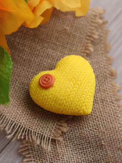 Silicone Mold "Knitted Heart"