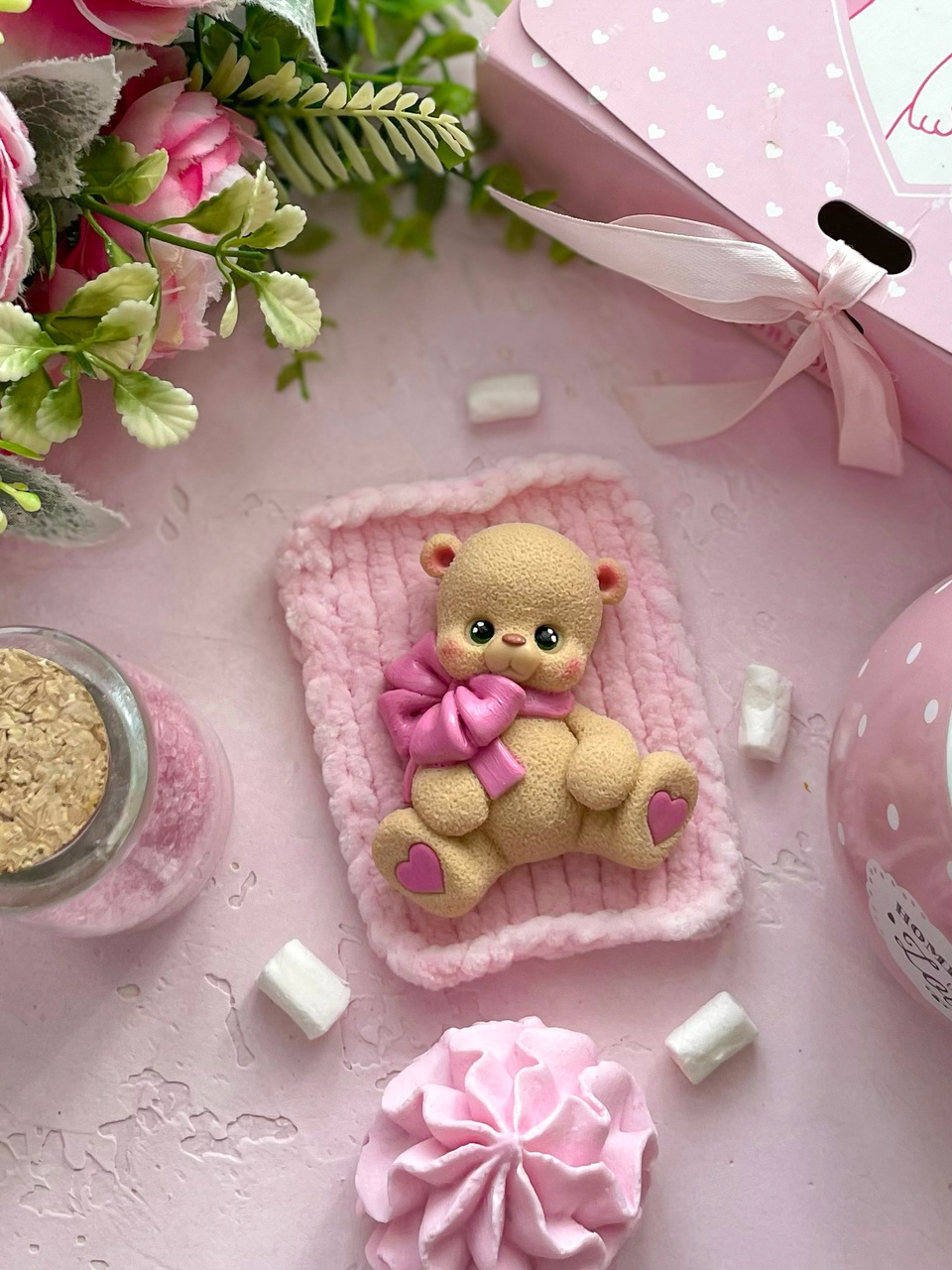 Silicone mold "Biscuit the Bear"