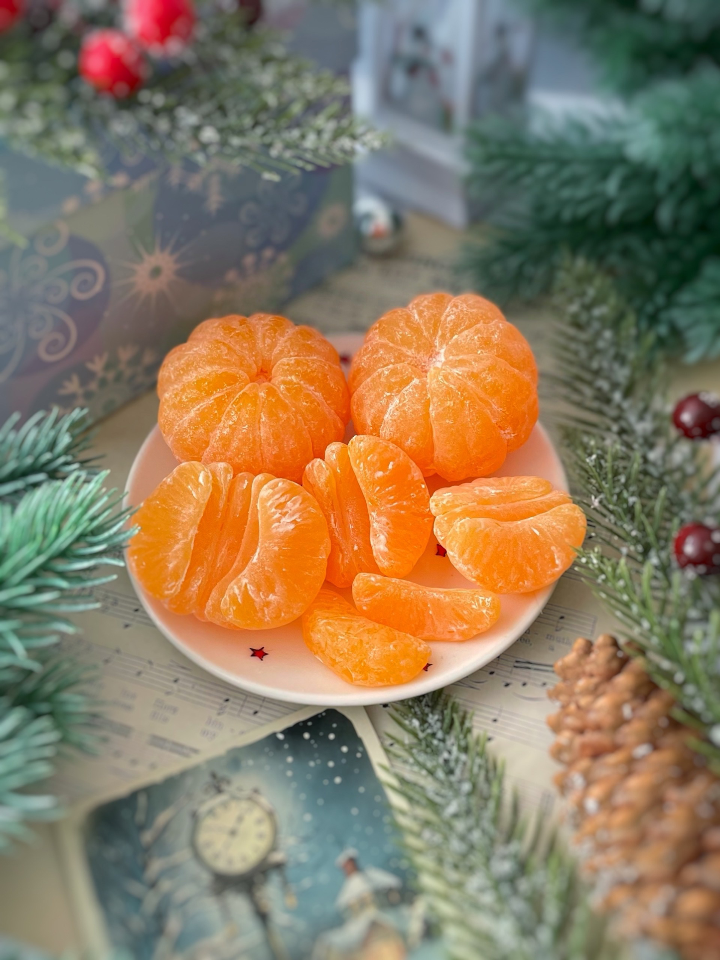 Silicone Mold "Peeled Tangerine"