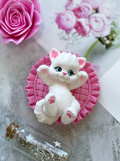 Silicone Mold "Croissant the Kitten"