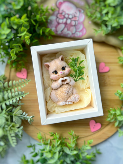 Silicone Mold "Lovely the Kitten"