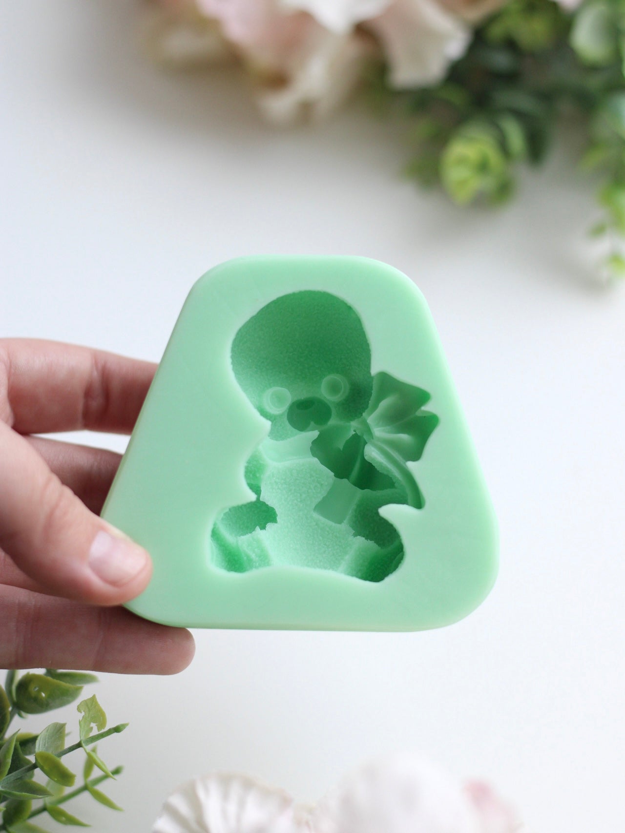 Silicone mold "Biscuit the Bear"